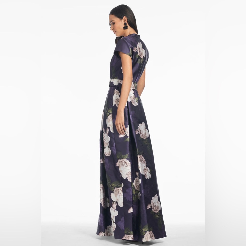 SACHIN & BABI Marta Gown Floral A-Line Maxi Dress - Picture 3 of 14